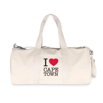 J’AIME LE CAP Kapstadt - Sac de sport en toile recyclée Stanley/Stella - blanc naturel - Devant