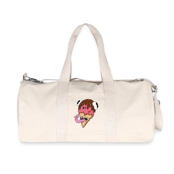 Ice sample - Recycled Canvas Sports Bag by Stanley/Stella - natural - Front