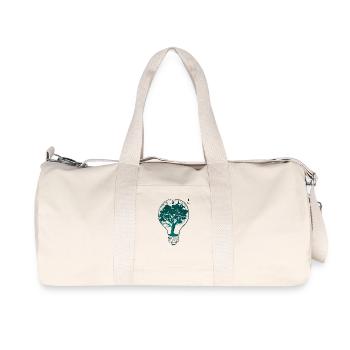Glühbirne Natur Baum - Recycelte Canvas-Sporttasche von Stanley/Stella - Naturweiß - Vorne