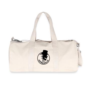 mr_adrenalin_hut - Sac de sport en toile recyclée Stanley/Stella - blanc naturel - Devant