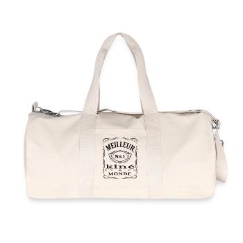 Meilleur kiné du monde - Recycled Canvas Sports Bag by Stanley/Stella - natural - Front