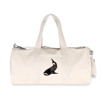 Whaleshark 2 - Recycled Canvas Sports Bag by Stanley/Stella - natural - Front