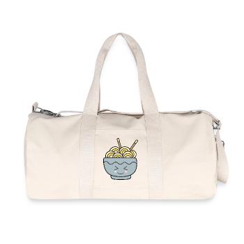 Nouilles Ramen Cuisine japonaise - Sac de sport en toile recyclée Stanley/Stella - blanc naturel - Devant