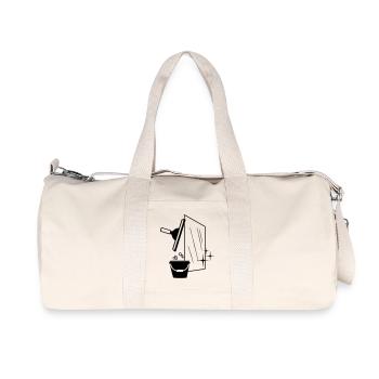 Window washer 5 - Recycled Canvas Sports Bag by Stanley/Stella - natural - Front
