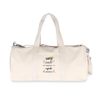 Magie et fun - Sac de sport en toile recyclée Stanley/Stella - blanc naturel - Devant