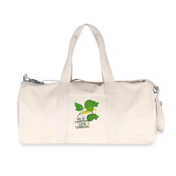 Harmonie, Nature - Sac de sport en toile recyclée Stanley/Stella - blanc naturel - Devant