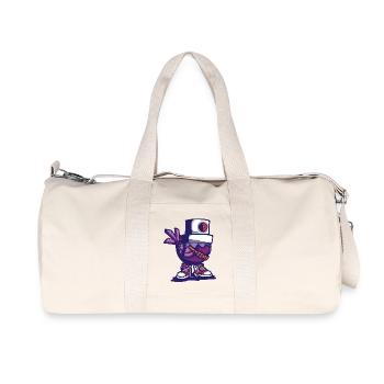 Casquette d’oiseau - Sac de sport en toile recyclée Stanley/Stella - blanc naturel - Devant