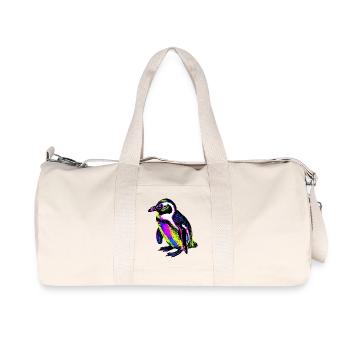 Pingouin - Sac de sport en toile recyclée Stanley/Stella - blanc naturel - Devant