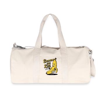 La banane peut tuer - Sac de sport en toile recyclée Stanley/Stella - blanc naturel - Devant