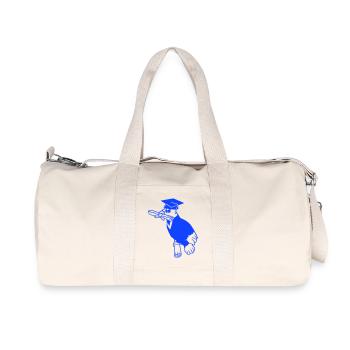 Diplôme d’études secondaires Certificat d’études secondaires Certificat - Sac de sport en toile recyclée Stanley/Stella - blanc naturel - Devant