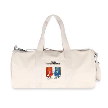 Bible T-Shirt - Recycled Canvas Sports Bag by Stanley/Stella - natural - Front