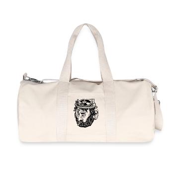 Design abstrait géométrique coloré - Sac de sport en toile recyclée Stanley/Stella - blanc naturel - Devant
