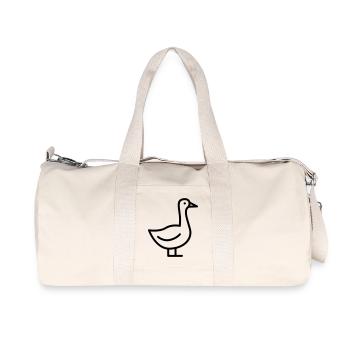 Oie - Sac de sport en toile recyclée Stanley/Stella - blanc naturel - Devant