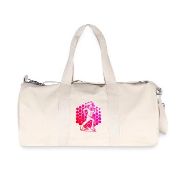 Œuvres d’art modernes de course - Sac de sport en toile recyclée Stanley/Stella - blanc naturel - Devant