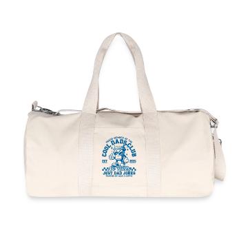 Club des Pères Cool - Cadeau Papa 2026 - Sac de sport en toile recyclée Stanley/Stella - blanc naturel - Devant