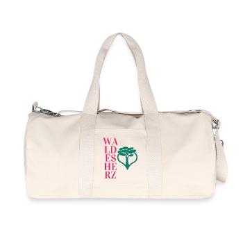 Waldesherz - Wortschätze - vergessene Wörter - Recycelte Canvas-Sporttasche von Stanley/Stella - Naturweiß - Vorne