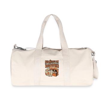 Narrativ Haltbarkeit - Recycelte Canvas-Sporttasche von Stanley/Stella - Naturweiß - Vorne