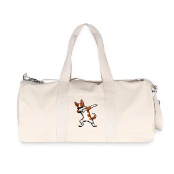 Tabbing Podenco Ibicenco - Sac de sport en toile recyclée Stanley/Stella - blanc naturel - Devant