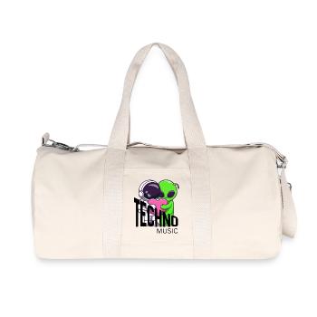 Cosmic Friends Heart Hug - Recycled Canvas Sports Bag by Stanley/Stella - natural - Front