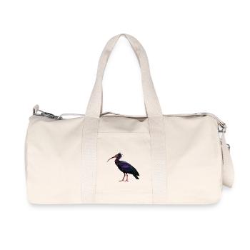 Waldrapp - Recycelte Canvas-Sporttasche von Stanley/Stella - Naturweiß - Vorne