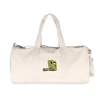 Camion V8 Super R1000 Vabis - Sac de sport en toile recyclée Stanley/Stella - blanc naturel - Devant