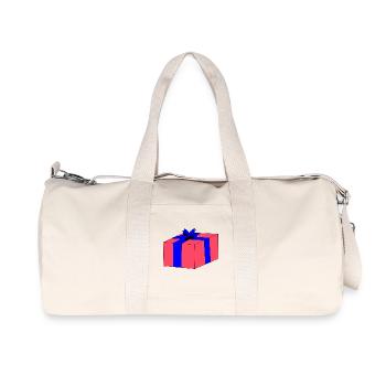 christma s672 - Recycled Canvas Sports Bag by Stanley/Stella - natural - Front