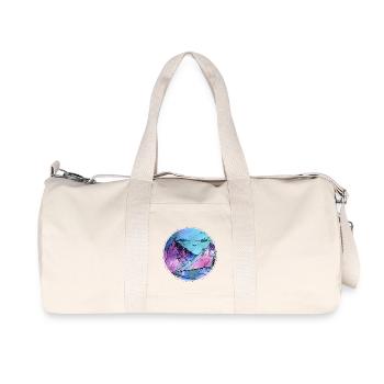 Magische Berge - Recycelte Canvas-Sporttasche von Stanley/Stella - Naturweiß - Vorne