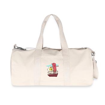 Bacon and eggs Titanic - Recycled Canvas Sports Bag by Stanley/Stella - natural - Front