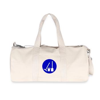 Nettoyage Nettoyage Nettoyage dame balai wischmop66 - Sac de sport en toile recyclée Stanley/Stella - blanc naturel - Devant