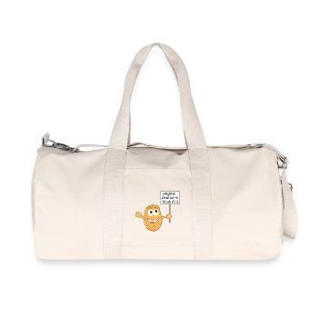 Deutsche Kartoffel - Recycelte Canvas-Sporttasche von Stanley/Stella - Naturweiß - Vorne