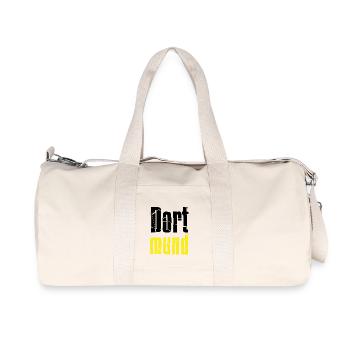 Dortmund - Recycelte Canvas-Sporttasche von Stanley/Stella - Naturweiß - Vorne