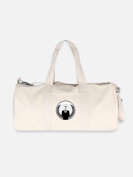 Anonymous - Recycelte Canvas-Sporttasche von Stanley/Stella - Naturweiß