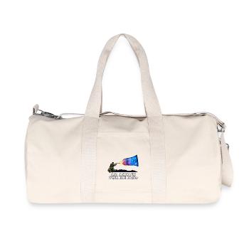 Au début était la chasse - Sac de sport en toile recyclée Stanley/Stella - blanc naturel - Devant