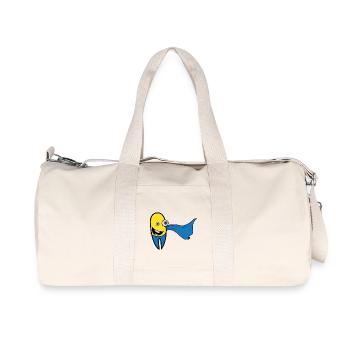 Super monster - Recycled Canvas Sports Bag by Stanley/Stella - natural - Front