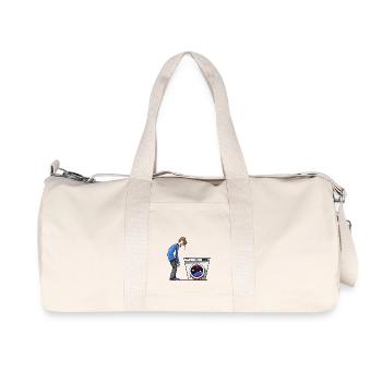 Brain washington army #1 - Recycled Canvas Sports Bag by Stanley/Stella - natural - Front