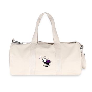 Illustration drôle de Mayfly - Sac de sport en toile recyclée Stanley/Stella - blanc naturel - Devant