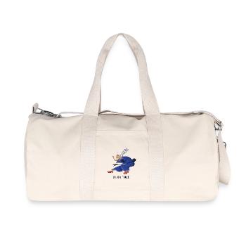Breton power - Sac de sport en toile recyclée Stanley/Stella - blanc naturel - Devant
