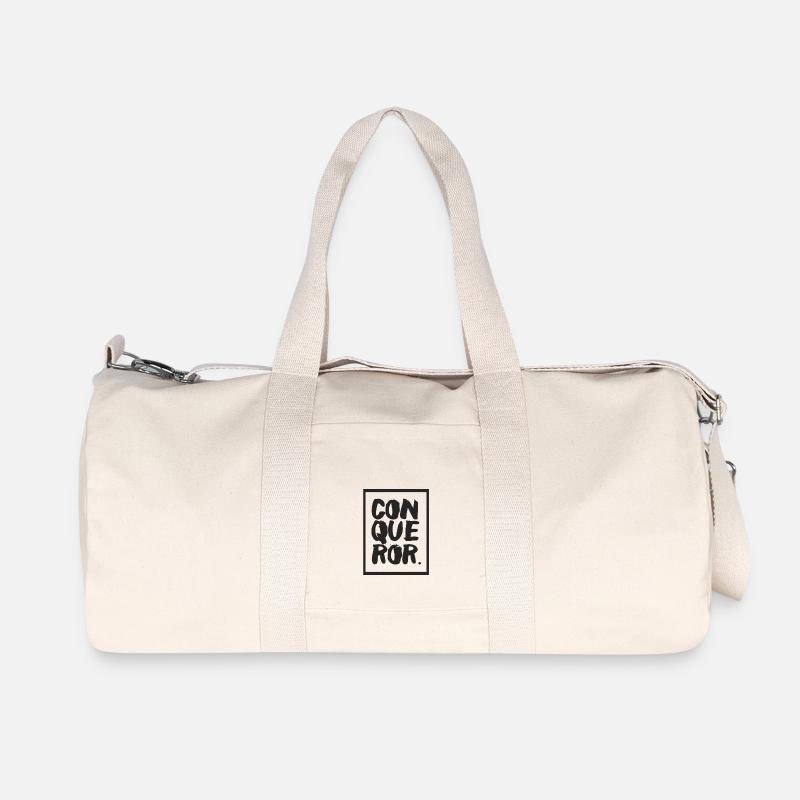Conquérant - Conquérant - Sac de sport en toile recyclée Stanley/Stella - blanc naturel