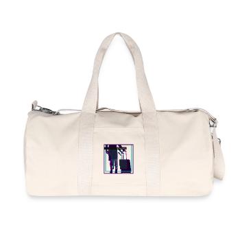 Traveler - Recycled Canvas Sports Bag by Stanley/Stella - natural - Front