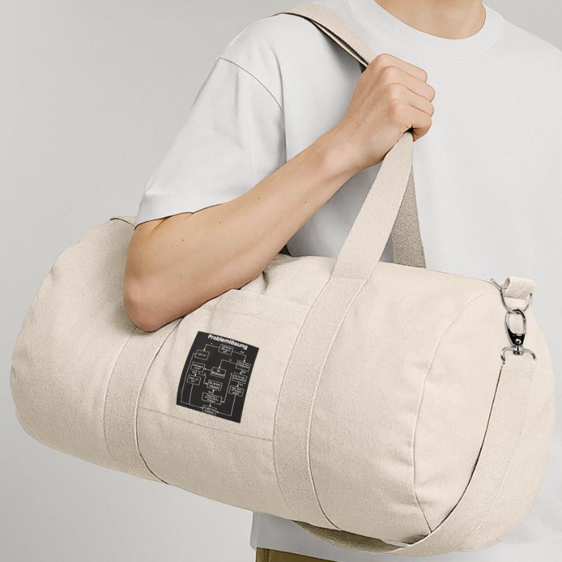 problem solving Recycled Canvas Sports Bag by Stanley/Stella