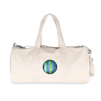 Uranus - Recycled Canvas Sports Bag by Stanley/Stella - natural - Front