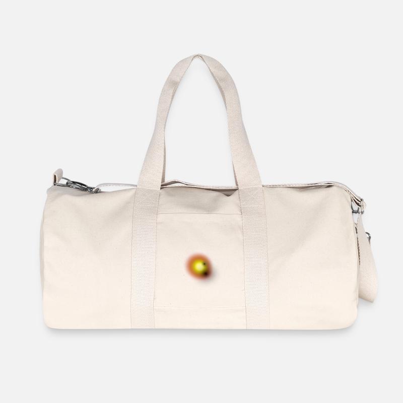 Sonne - Recycelte Canvas-Sporttasche von Stanley/Stella - Naturweiß