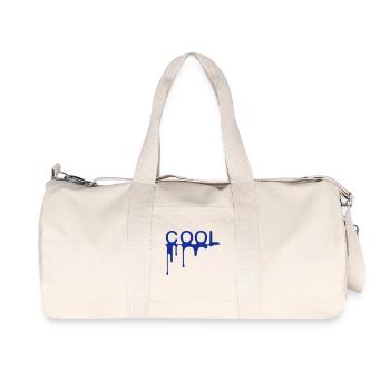 Cool - Recycelte Canvas-Sporttasche von Stanley/Stella - Naturweiß - Vorne