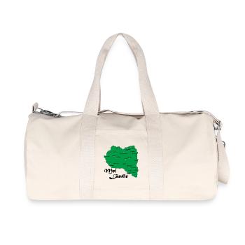 Mei Ländle 2 - Recycelte Canvas-Sporttasche von Stanley/Stella - Naturweiß - Vorne