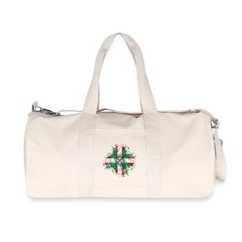 Ddrapeau Basque - Ikurriña - Sac de sport en toile recyclée Stanley/Stella - blanc naturel - Devant