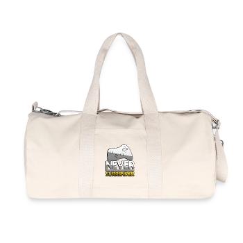NEVER SURRENDER (Gelb) + Controller - Gaming - Recycelte Canvas-Sporttasche von Stanley/Stella - Naturweiß - Vorne