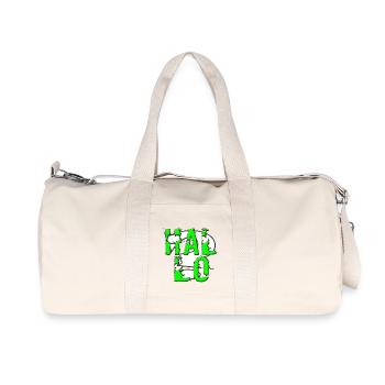 Hallo - Recycelte Canvas-Sporttasche von Stanley/Stella - Naturweiß - Vorne