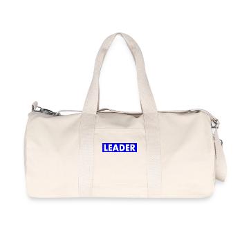 Leader - Sac de sport en toile recyclée Stanley/Stella - blanc naturel - Devant