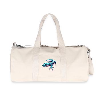 Gecko - Recycelte Canvas-Sporttasche von Stanley/Stella - Naturweiß - Vorne
