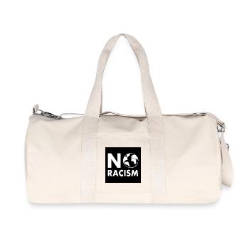 No racism - Recycled Canvas Sports Bag by Stanley/Stella - natural - Front